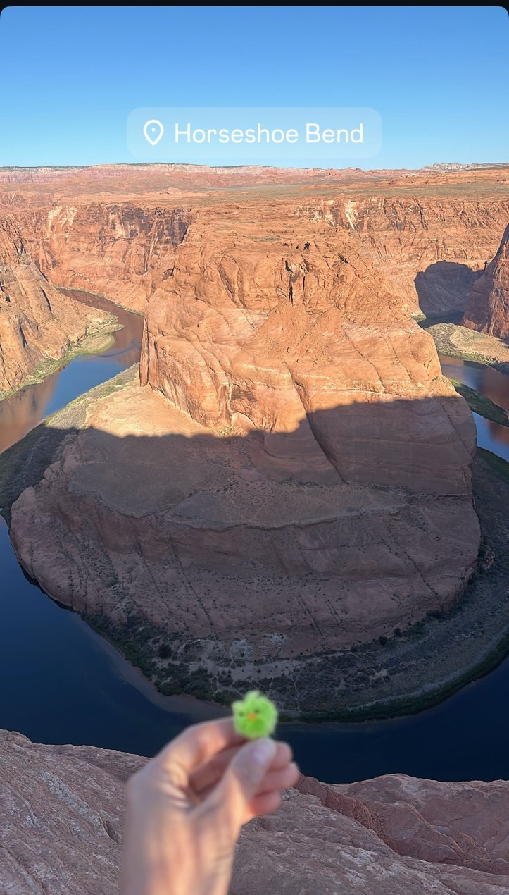 Helen at Horseshoe Bend